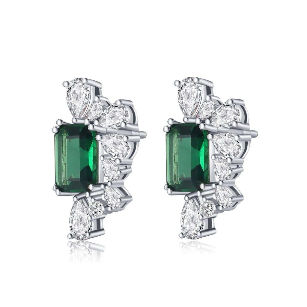 Emerald Earring Designed by Tanin - Trendolla Jewelry