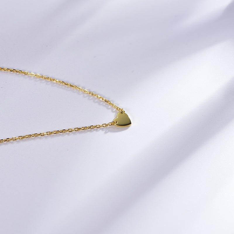 Minimalist Heart Necklace - Trendolla Jewelry